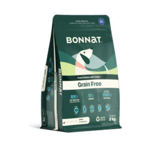 Bonnat Grain Free Perro Cachorro Raza Pequeña – Pollo y Pavo (2 Kg)