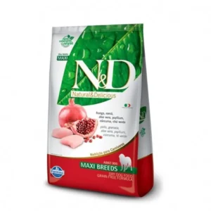 N&D PRIME PERRO ADULTO RAZA GRANDE- Pollo y Granada (10.1 kg)
