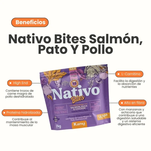 KANU Nativo Bites Gatos Adultos (2 Kg) - Image 4