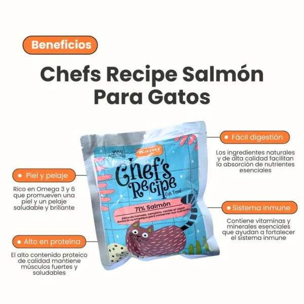 KANU PET GATOS - Chef’s Recipe Salmón (300 g) - Image 2
