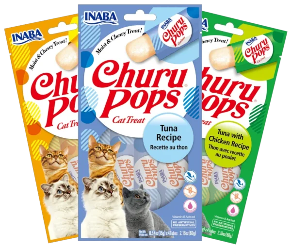 CHURU POPS GATO - (x4 unidades)