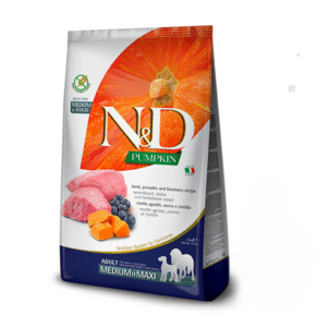 N&D PUMPKIN PERRO ADULTO RAZA GRANDE - Cordero (10.1 Kg)