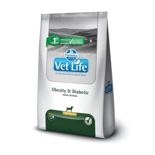 VET LIFE NATURAL PERRO MINI - Obesidad y Diabético