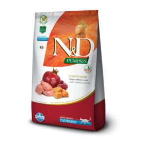N&D PUMPKIN GATO ADULTO CASTRADO - Pollo y Calabaza