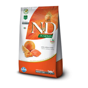 N&D PUMPKIN GATO ADULTO - Salmón, Calabaza y Naranja