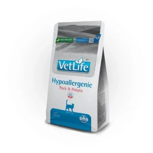 VET LIFE NATURAL GATO - Hipoalergénico Cerdo y Papa