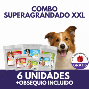 Combo Superagrandado XXL - 6 TRIBU Perros (600g) + Obsequio Incluido
