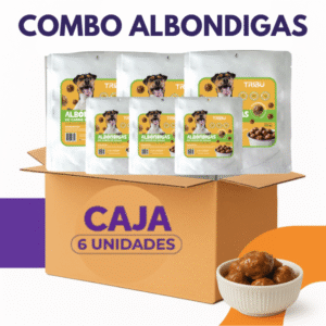 Combo Albondigas - 6 Albóndigas TRIBU Perros (350g)