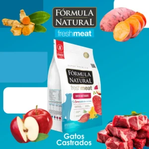 FORMULA NATURAL - Fresh Meat Gato Adulto Castrado