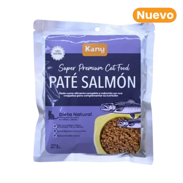Kanu Gatos - Pate de Salmón 300g