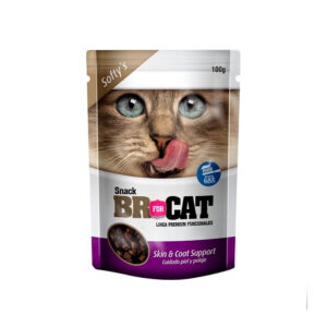 BR for CAT Snacks – Skin & Coat Cuidado Piel y Pelaje (100 g)